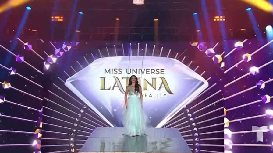 Modelo sufre aparatosa caída durante semifinal del reality show Miss Universe Latina