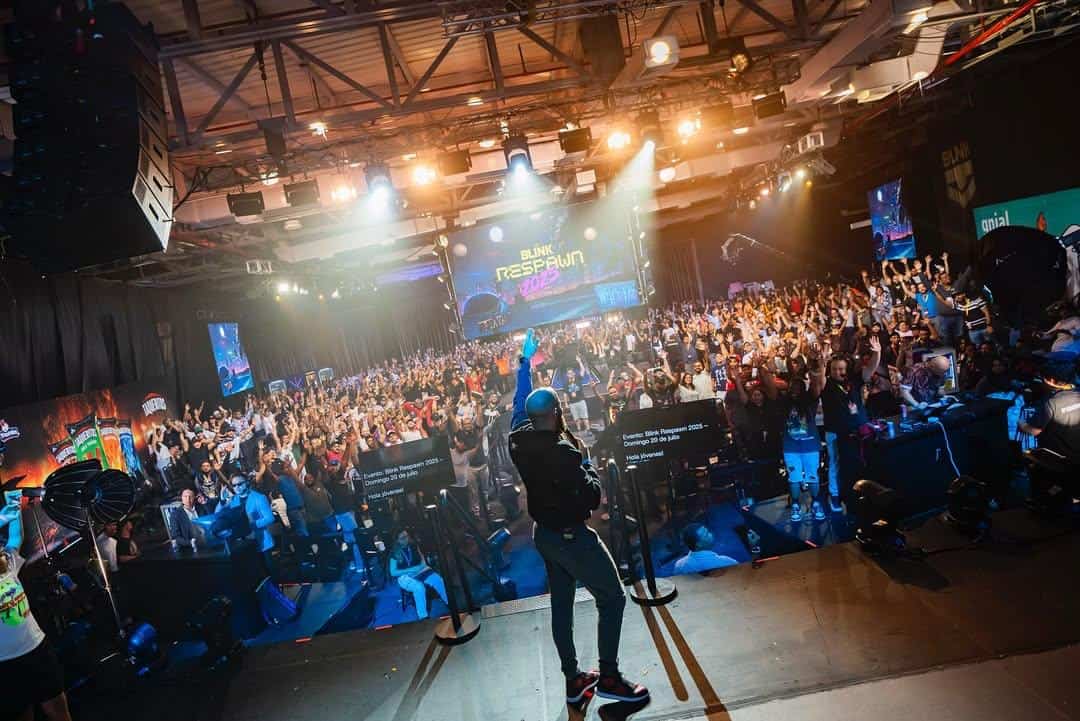 El escenario principal del Blink Respawn 2025.