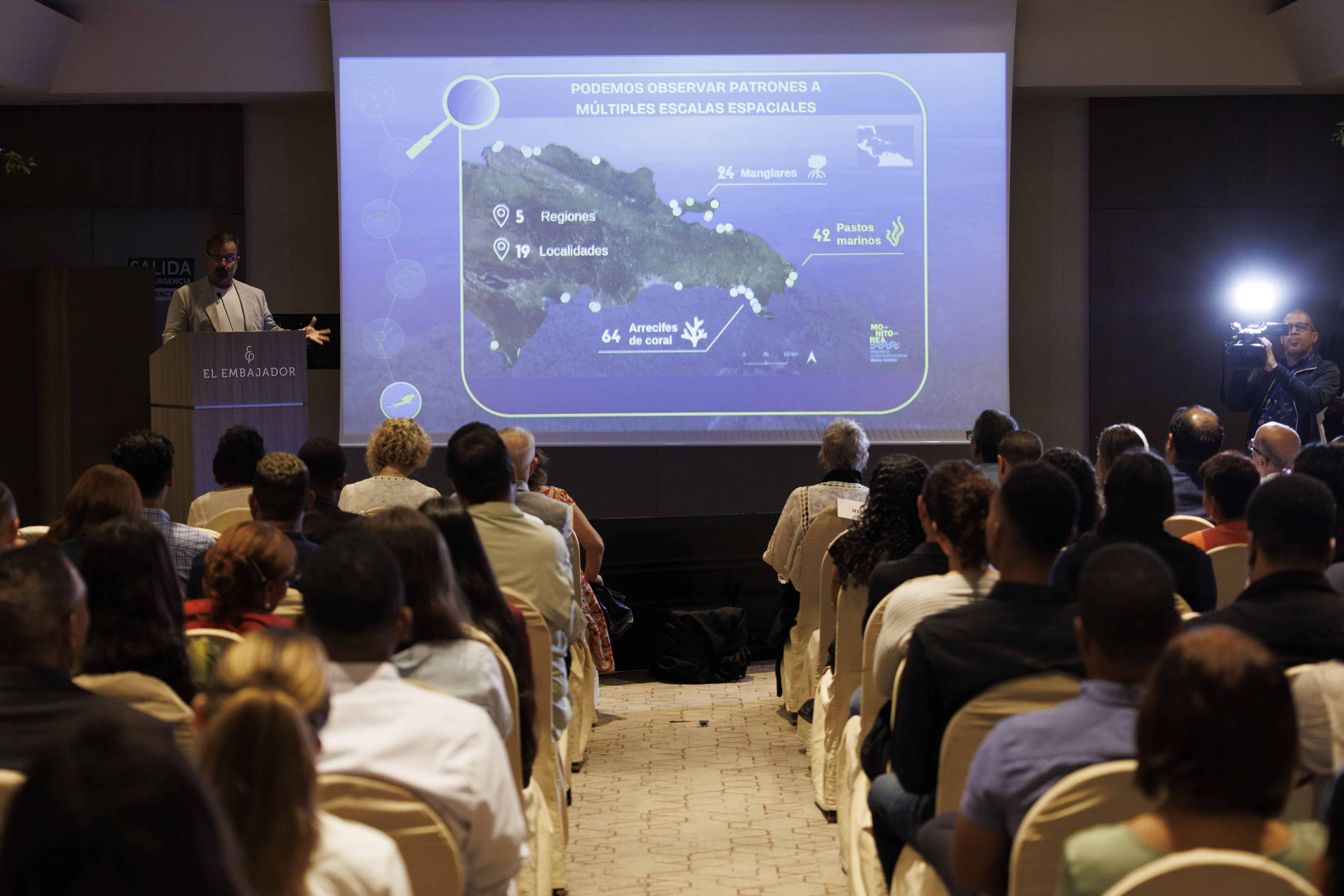 Presentación de resultados del programa Monitorea: "Análisis y síntesis del estado de los ecosistemas marino-costeros de la República Dominicana"