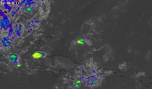 Aguaceros locales en varias provincias este martes, pero sensación calurosa por polvo del Sahara