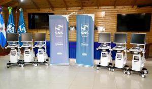 El SNS entrega sonógrafos a nueve centros de salud de la región Metropolitana