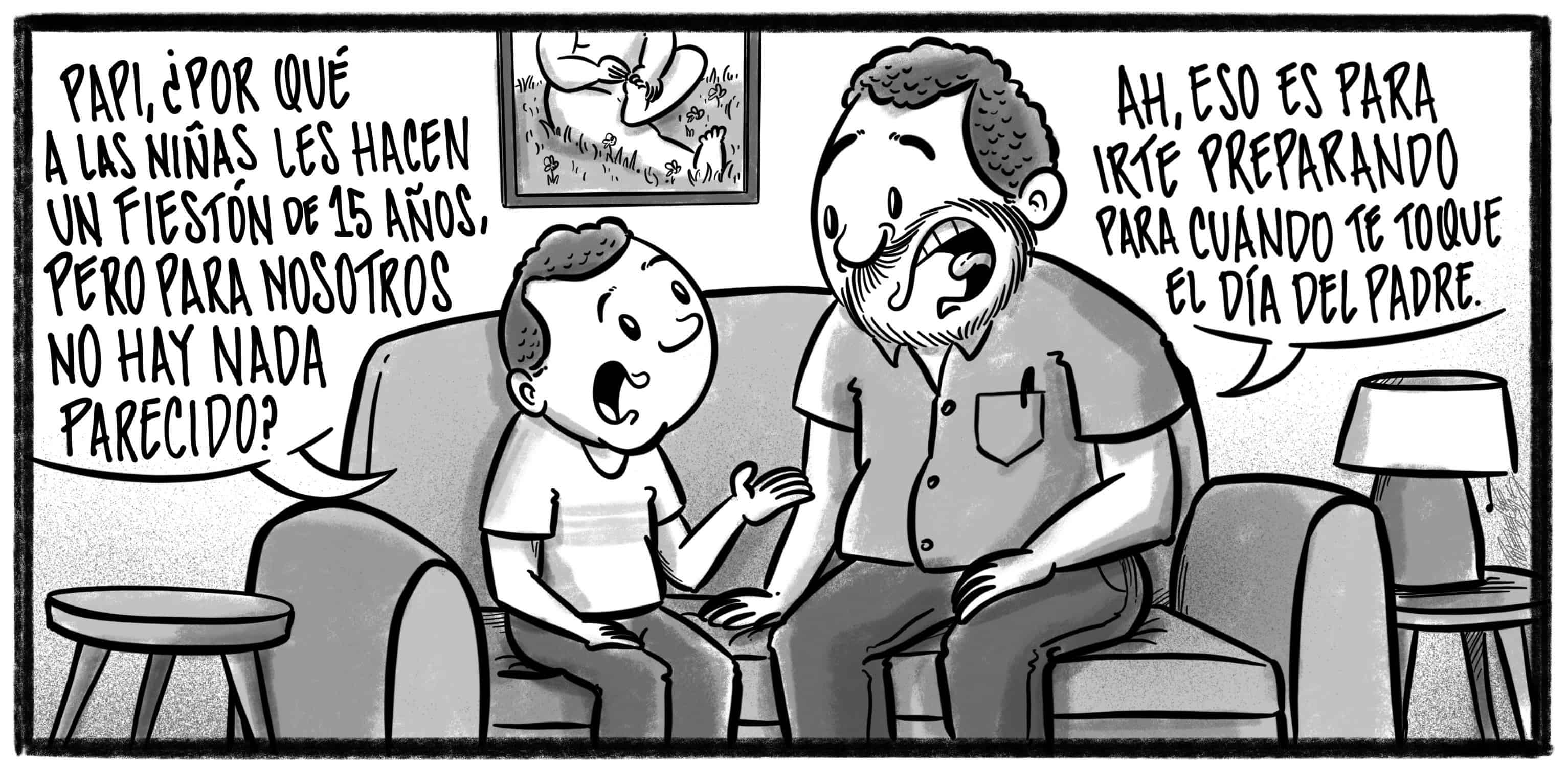 Caricatura de Noticiero Poteleche 25 julio 2025