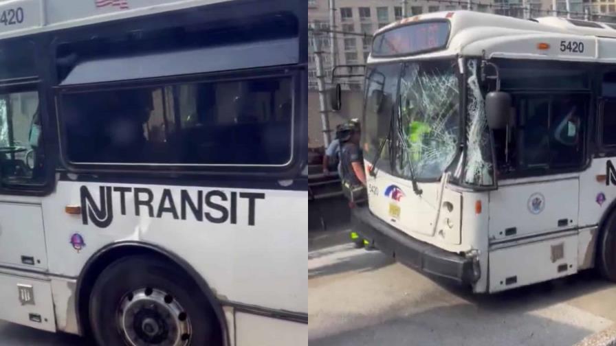 Casi 30 heridos por un choque entre dos autobuses en Nueva York Casi 30 heridos por un choque entre dos autobuses en Nueva York