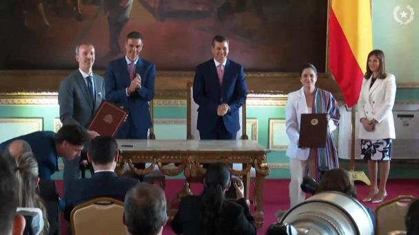 Pedro Sánchez aboga por fondo de ayuda a empresas europeas en Paraguay