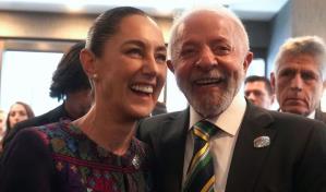 Lula y Sheinbaum acuerdan profundizar relación comercial ante incertidumbre por Trump