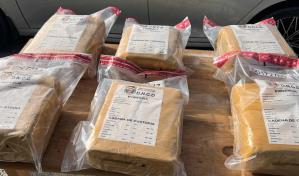 Decomisan 80 paquetes de marihuana en maletas procedentes de México