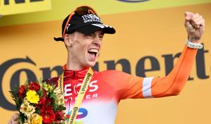 El neerlandés Arensman se impone en La Plagne por delante de Vingegaard y Pogacar