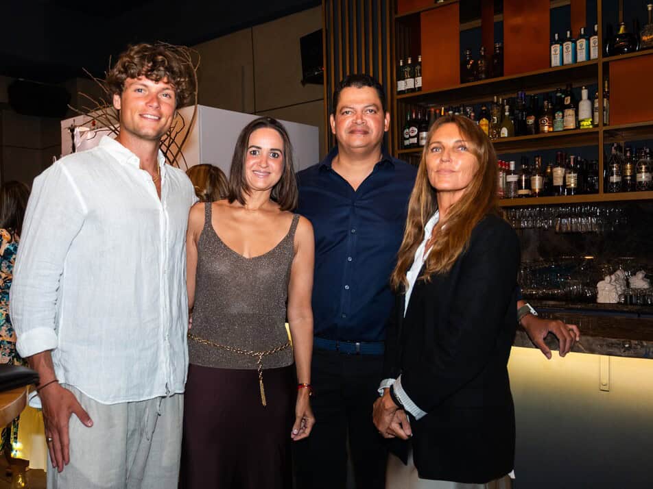Noah Amstutz, Larissa Garcia, Maikel Guerrero and Olivia Amstutz.