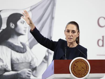 Claudia Sheinbaum condena la hambruna en Gaza