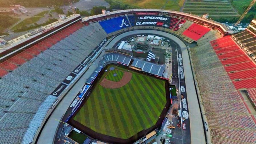 La MLB tiene todo listo para el partido en el autódromo más emblemático del NASCAR