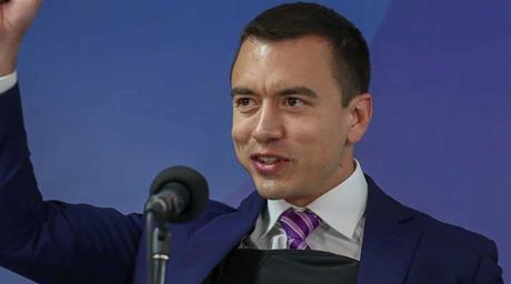 Presidente de Ecuador plantea Constituyente que incluya leyes más duras contra el narco