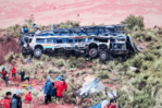 Un autob&uacute;s se cae por un barranco en Bolivia y deja al menos cinco fallecidos y ocho heridos
