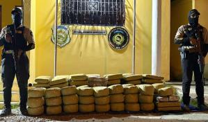 Decomisan 1,303 libras de marihuana en operativo en Montecristi