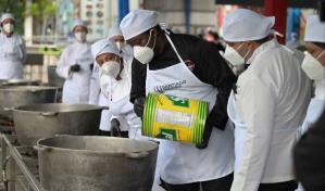 Santiago inicia el intento oficial del mofongo más grande del mundo