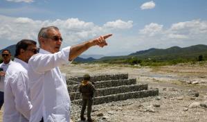 El presidente Abinader entrega obras hidráulicas y de infraestructura en Azua