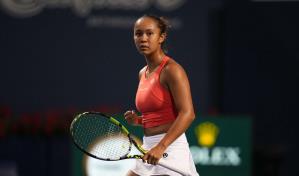 Leylah Fernández, primera finalista en Washington tras derrotar a Rybakina