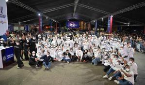 Récord Guinness logrado: La bola de plátano verde más grande del mundo está en República Dominicana