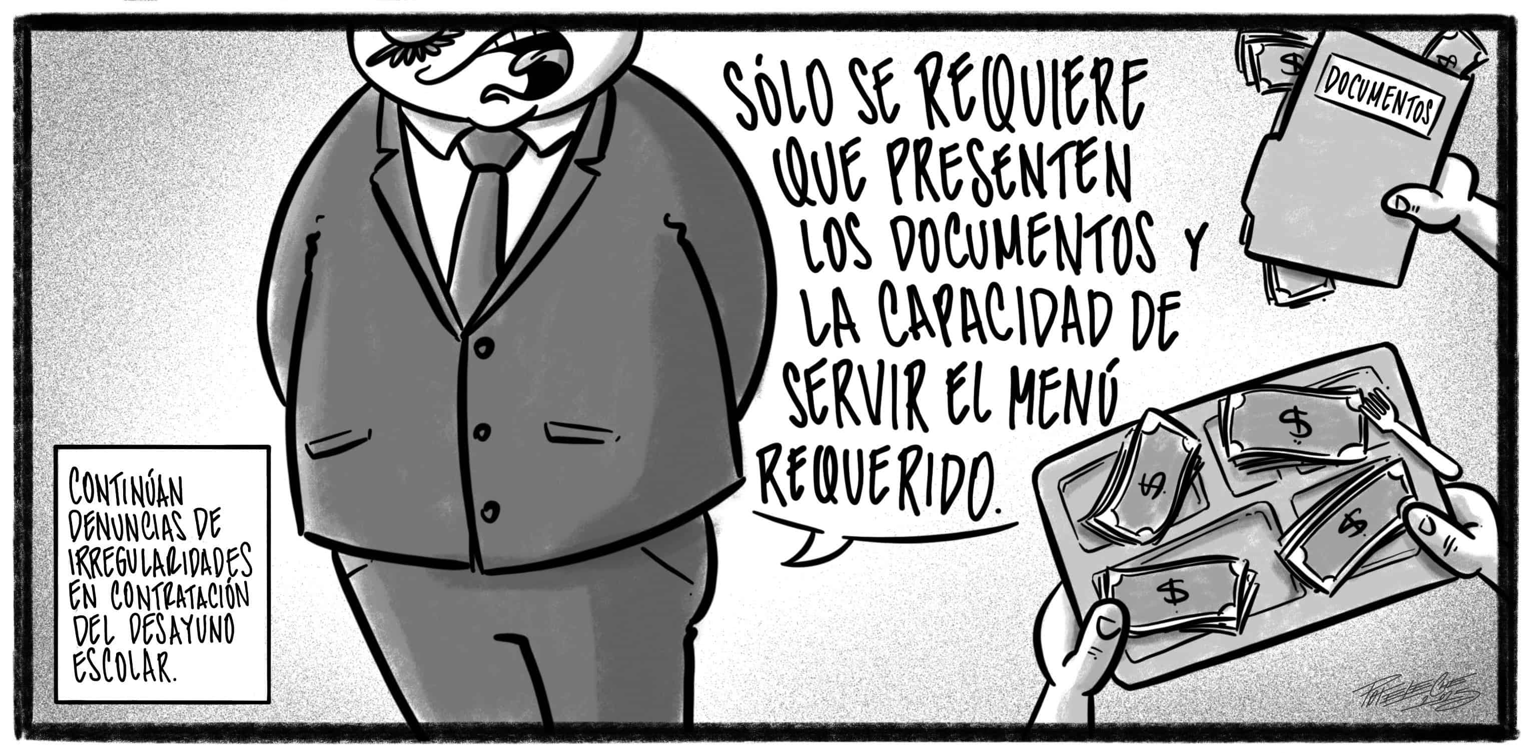 Caricatura de Noticiero Poteleche 29 julio 2025