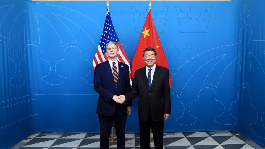China y EE.UU. concluyen su primer día de negociaciones comerciales en Suecia