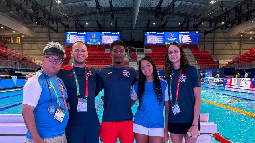 Ocho atletas de RD en el Campeonato Mundial de Deportes Acuáticos Singapur 2025