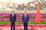 Embajador dominicano presenta cartas credenciales ante el presidente de China
