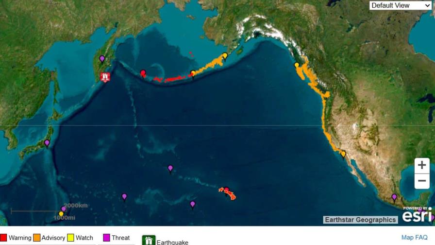 Un terremoto de magnitud 8.8 en península rusa desata alertas de tsunami en el Pacífico