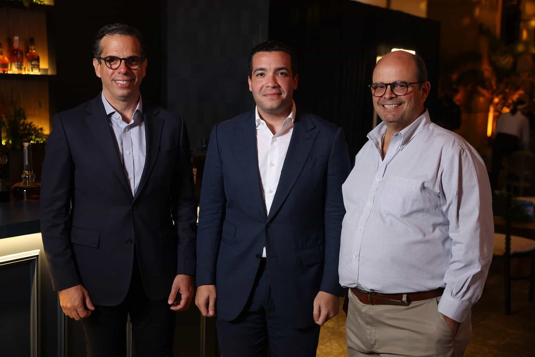 César Dargam, Charlie Mariotti Jr. y Antonio Ramos.