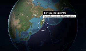 Un terremoto de magnitud 8,8 en Kamchatka provoca tsunami en Rusia y Japón y alertas en el Pacífico