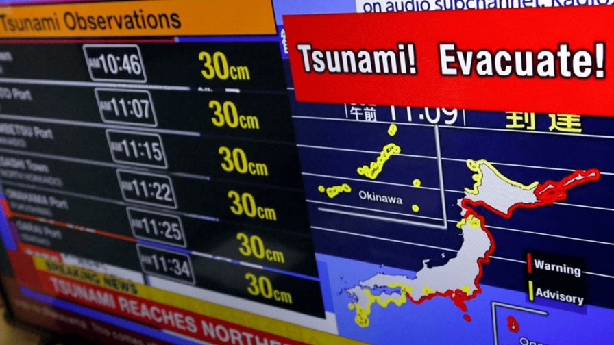Observan tsunami de 40 centímetros al norte de Japón tras sismo de magnitud 8,8 en Rusia Observan tsunami de 40 centímetros al norte de Japón tras sismo de magnitud 8,8 en Rusia