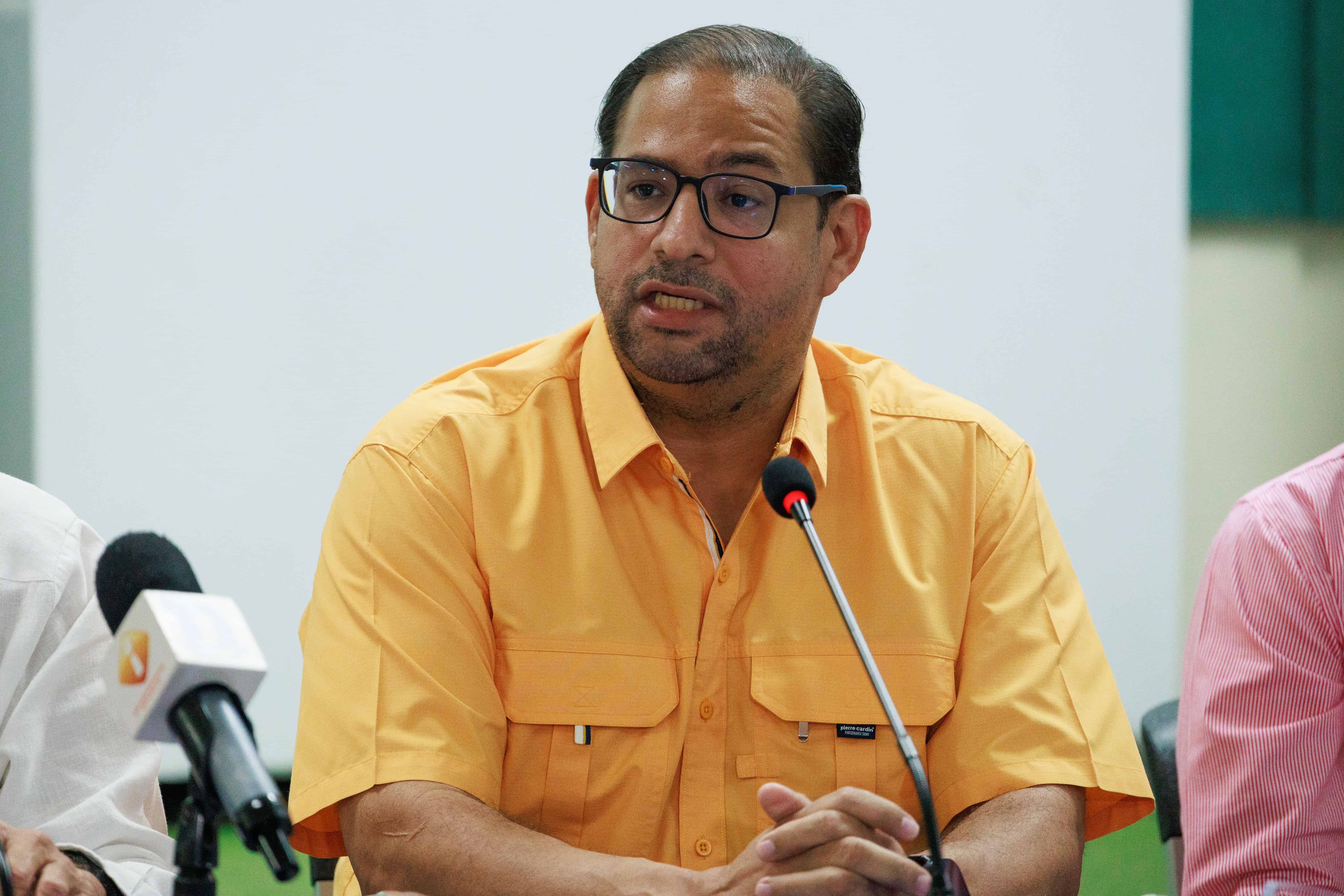 El director de Recursos Pesqueros del Consejo Dominicano de Pesca y Acuicultura (Codopesca), Ángel Luis Franco.