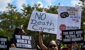 Un perro vive mejor: denuncian condiciones infrahumanas de detención en Alligator Alcatraz