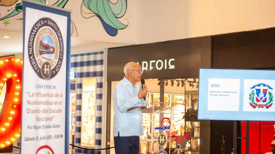 El historiador Miguel Estrella revela influencia de la numismática en símbolos patrios