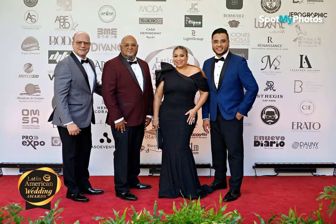 La sexta edición de los LAWA, que distinguen el talento en la industria de bodas y eventos a nivel latinoamericano, se celebró recientemente en el salón La Fiesta del Renaissance Hotel Jaragua.