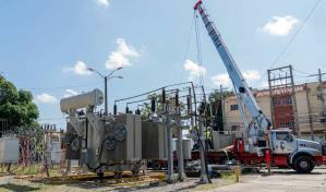 Edesur instala un transformador de mayor potencia en la subestación Madre Vieja