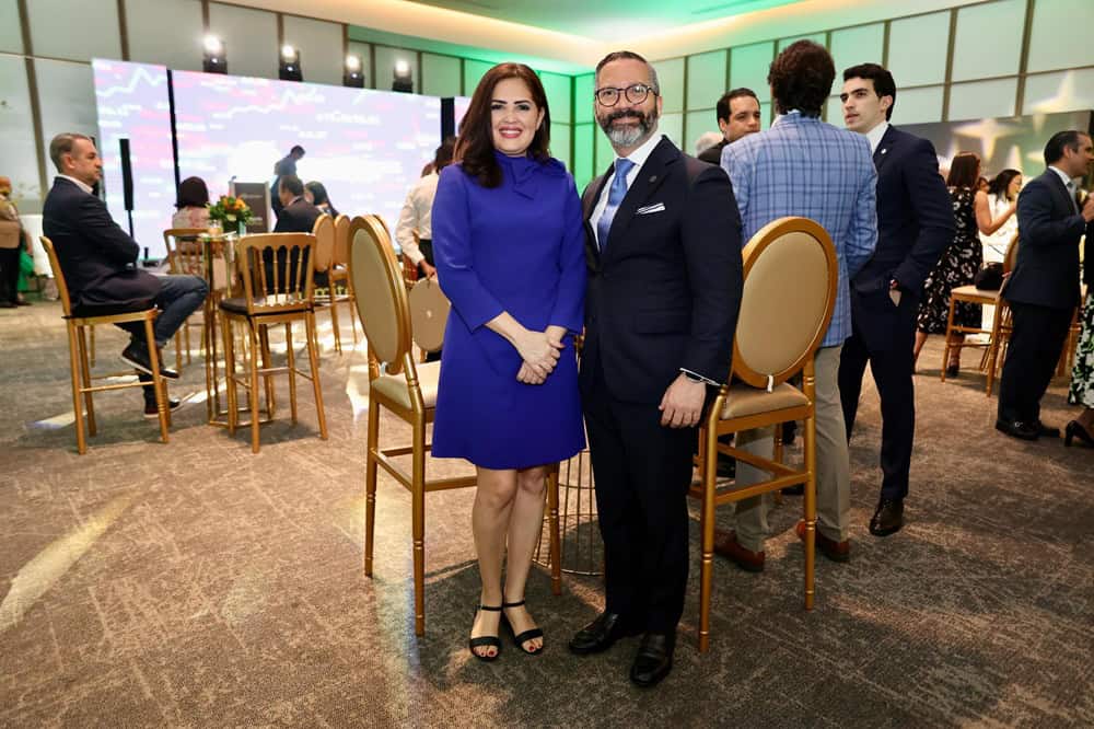 Grace Toribio y Freddy Rossi.