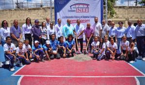 INEFI inicia construcción de polideportivo en Capotillo