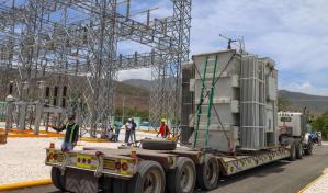 Edesur instala un transformador de potencia en Jimaní Edesur instala un transformador de potencia en Jimaní