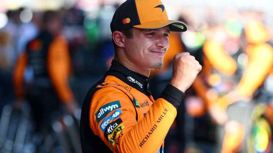 Lando Norris lidera un ajustado segundo ensayo libre en Barcelona Lando Norris lidera un ajustado segundo ensayo libre en Barcelona