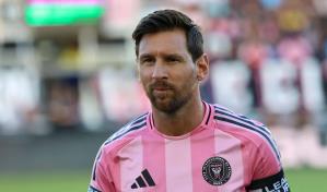 Messi abandona por lesión partido con Necaxa en el minuto 11