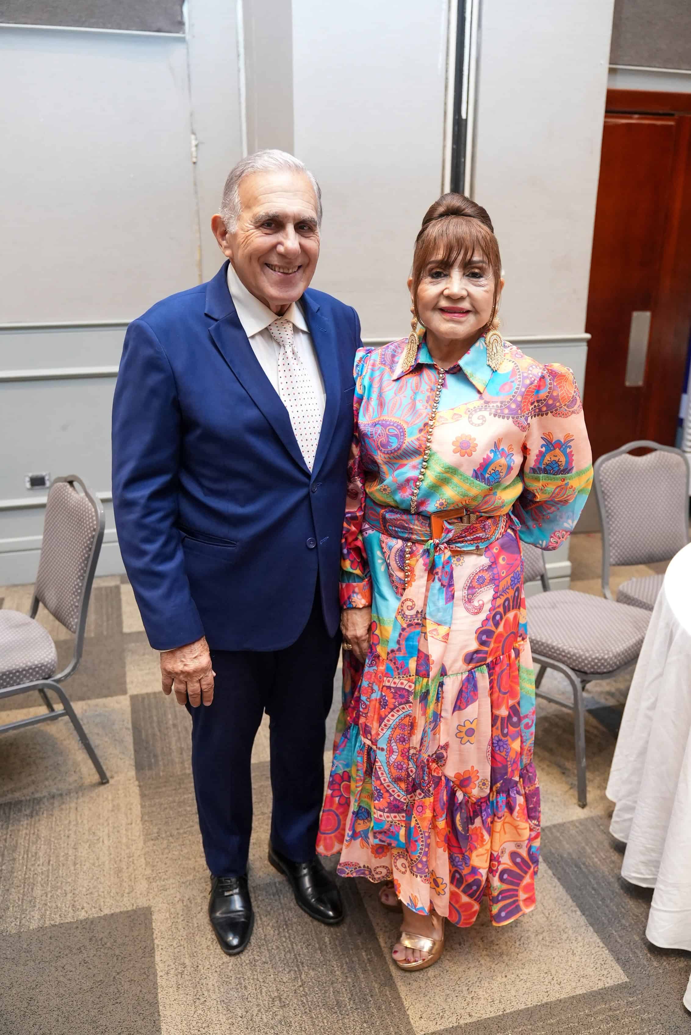 Orlando Crespo y Doralicy Cuniller.