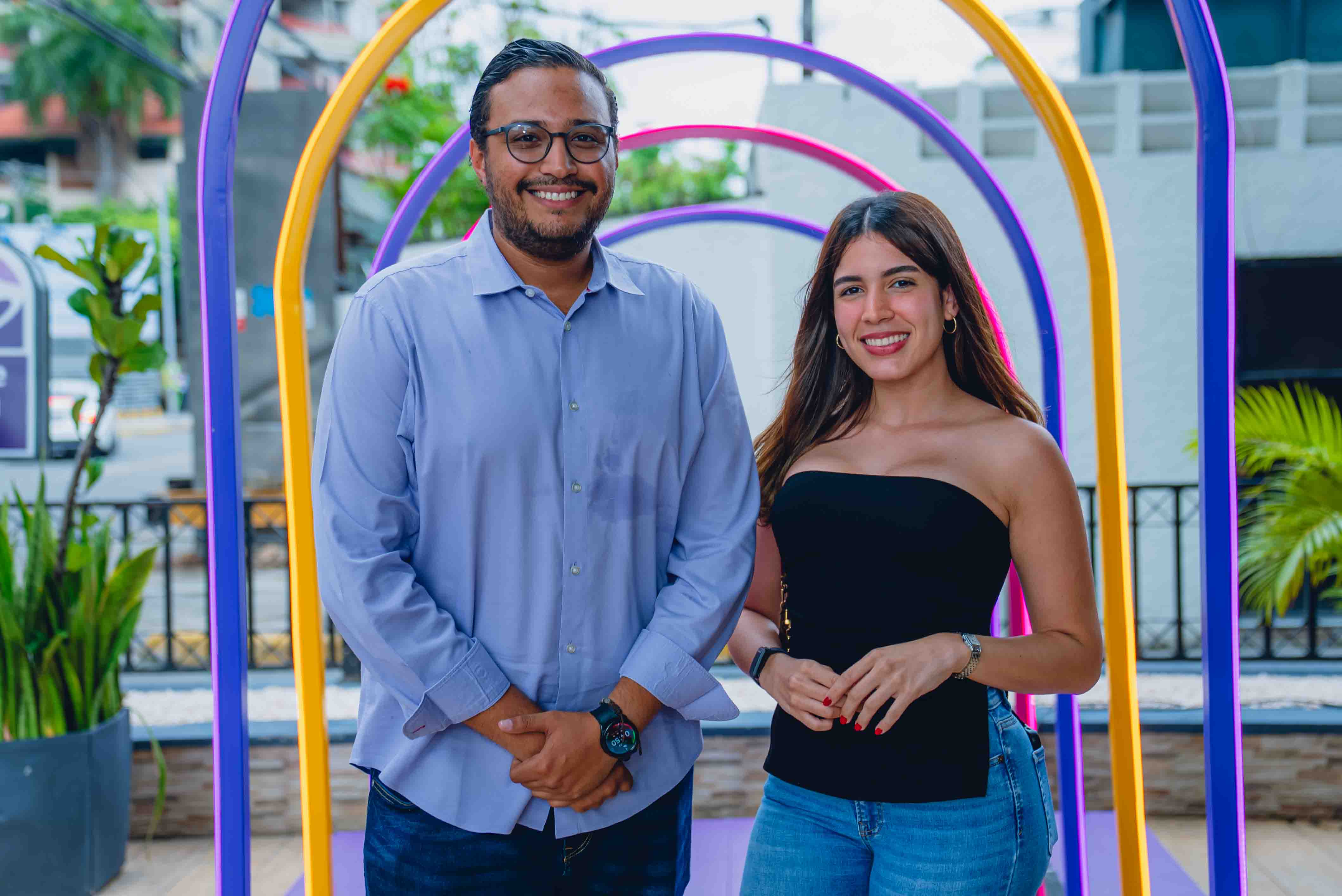 Eddy Reyes y Delane Marie.