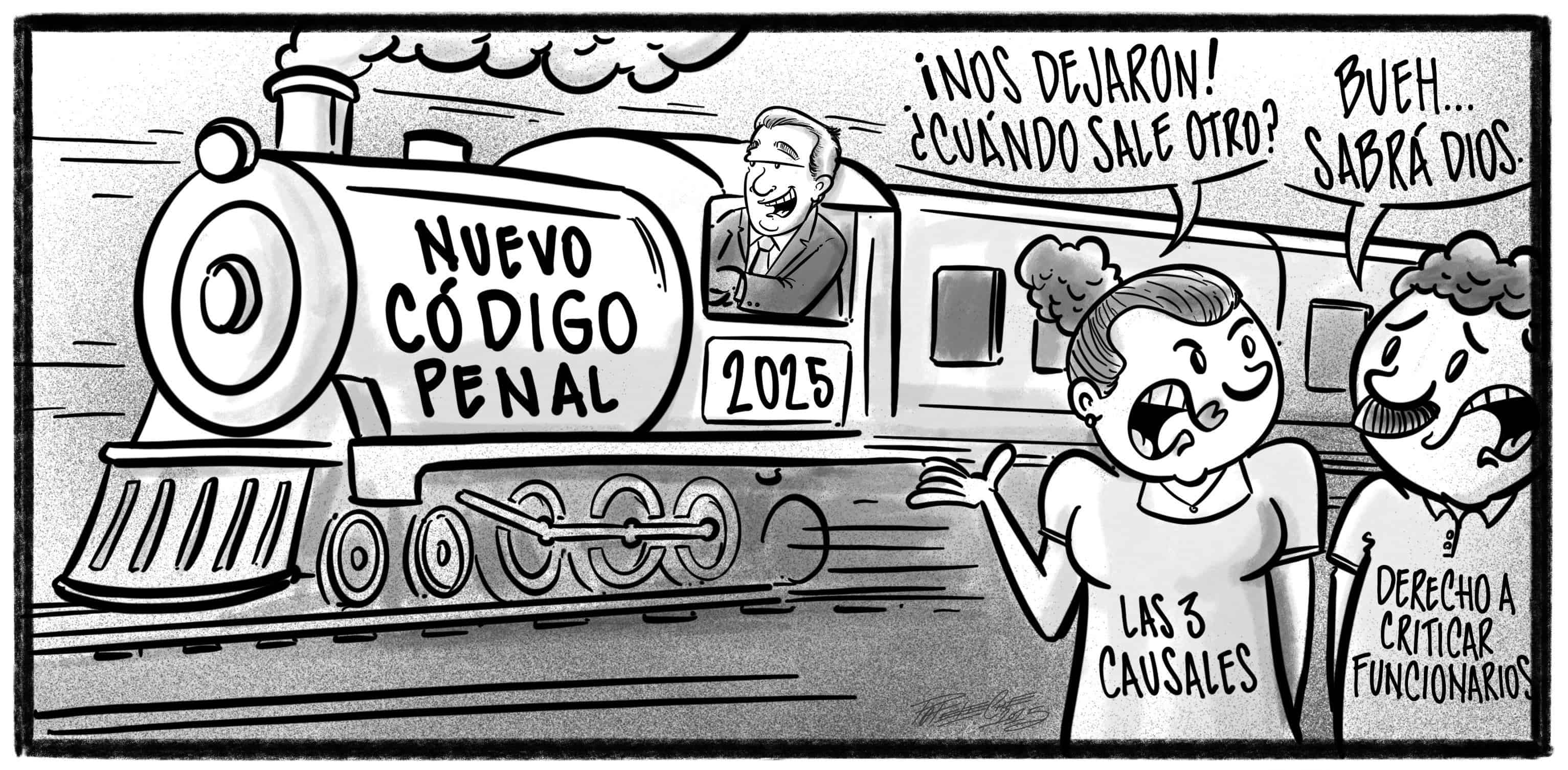 Caricatura de Noticiero Poteleche 5 agosto 2025
