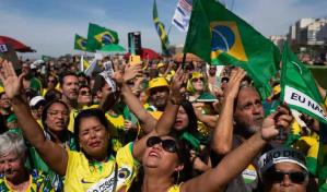 Miles de seguidores de Bolsonaro se manifiestan en Brasil agradeciendo las sanciones de EEUU