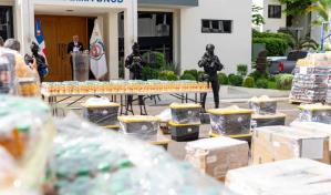 DNCD decomisa 137 kilos de cocaína líquida, el mayor cargamento de esta droga en el país