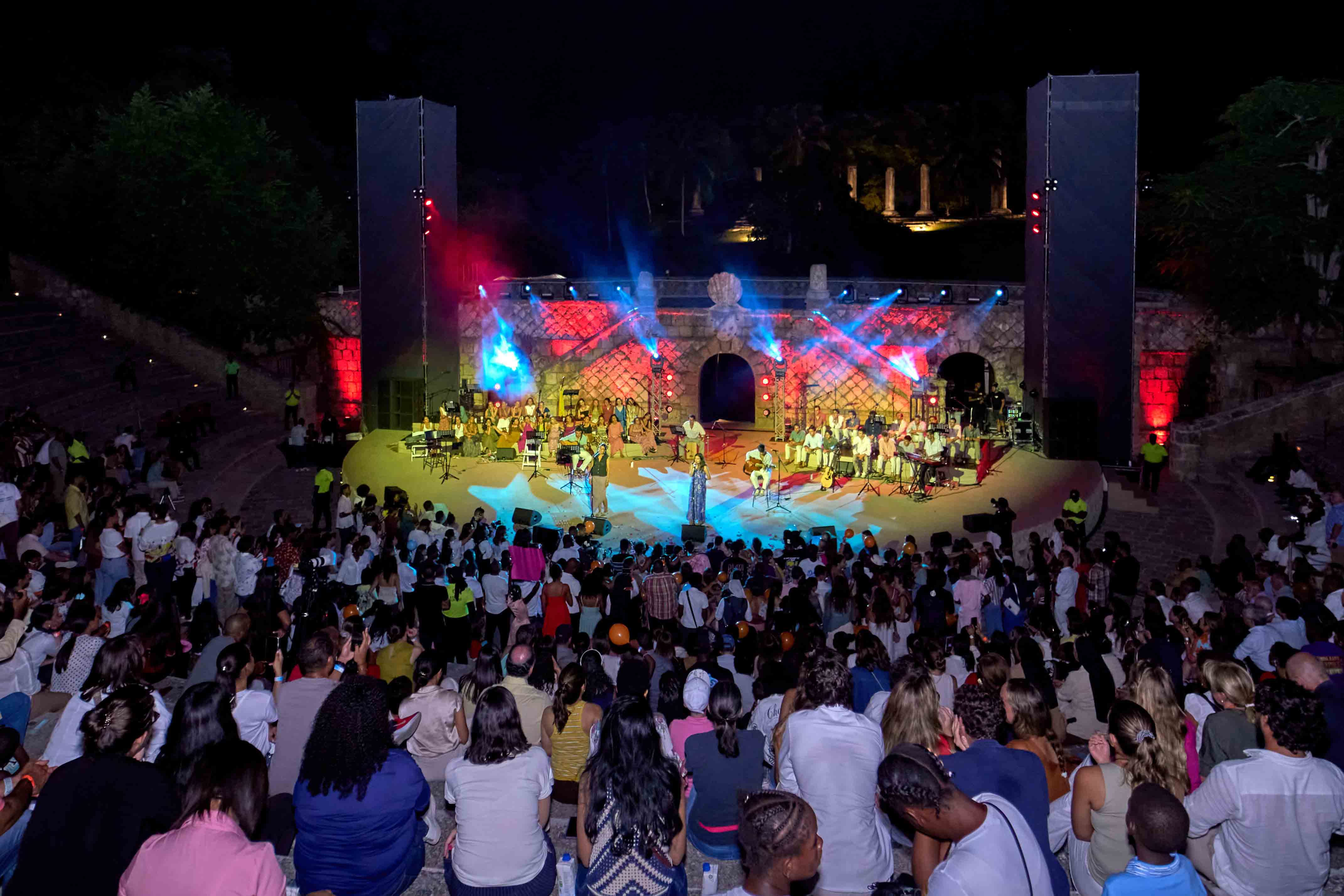El concierto contó con el respaldo de Central Romana, Costasur Dominicana y Casa de Campo, como parte del itinerario conmemorativo por el 50 aniversario del afamado resort.