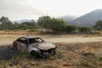 Sigue vivo el incendio del sur de España que obligó a evacuar a miles de turistas y bañistas