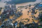 Miles de evacuados en China por lluvias torrenciales, inundaciones y deslizamientos de tierra