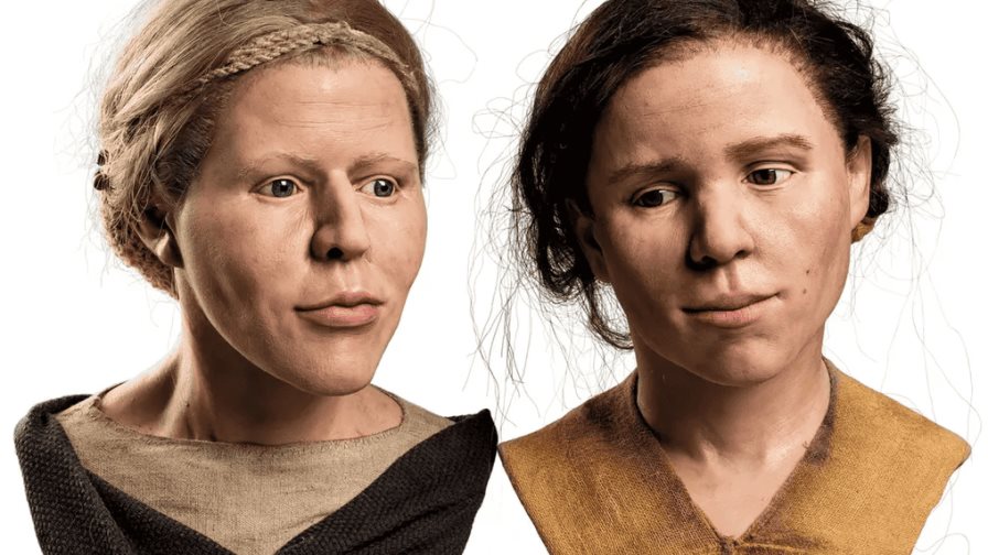 Reconstrucciones hiperrealistas revelan la dura vida de dos hermanas de la Edad de Piedra