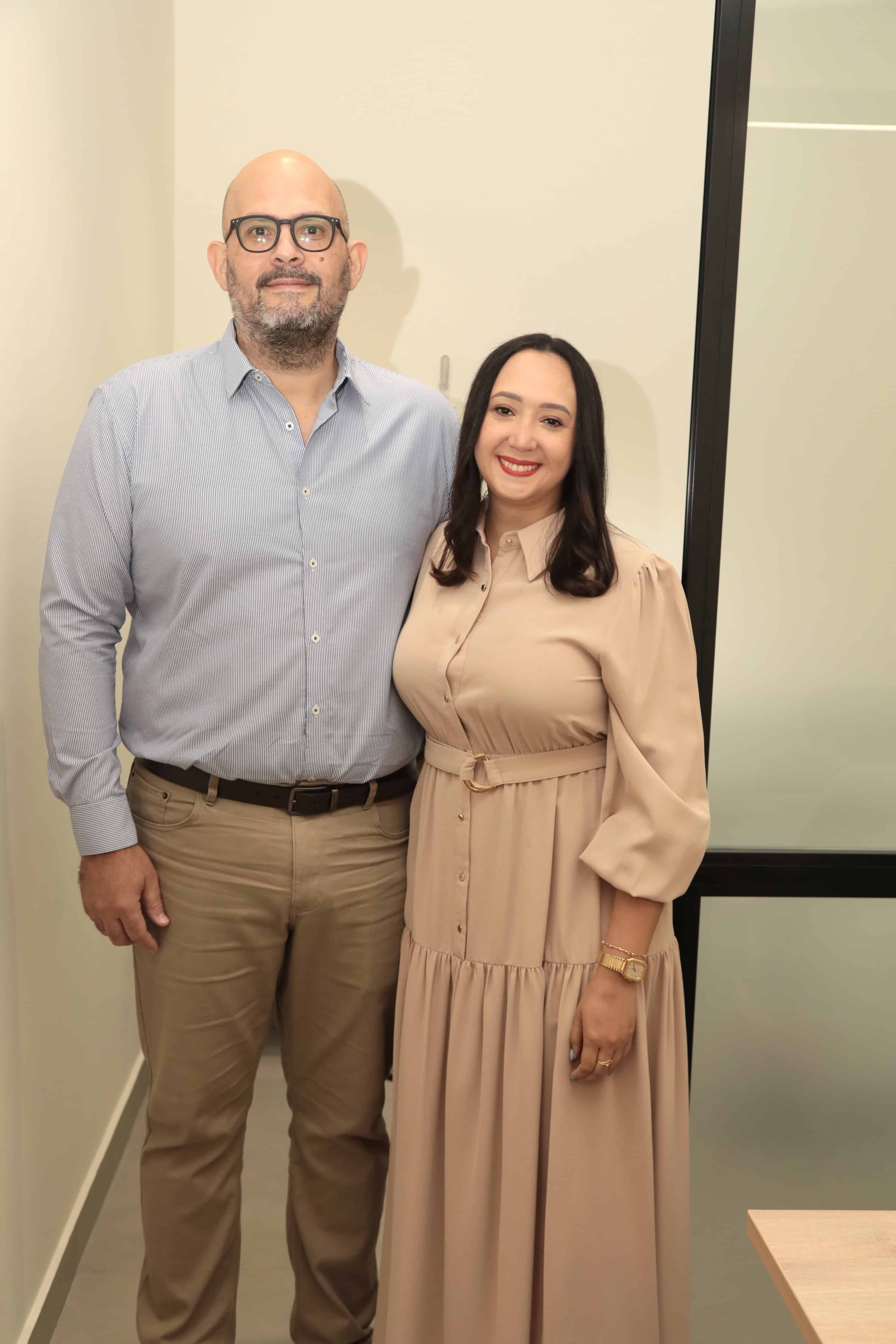 Frank Geraldino y Elvimar Mozo.