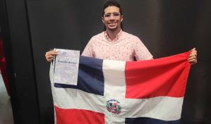 Estudiante dominicano obtiene mención de honor en competencia internacional de matemáticas
